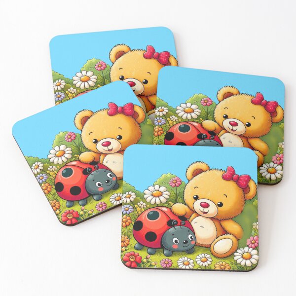 Item preview, Ladybug and Baby Bear designed and sold by Myra365Art.