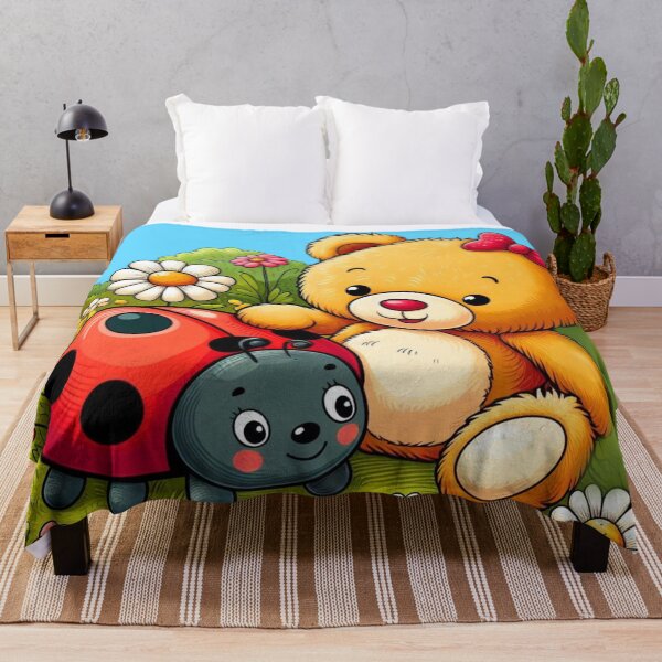 Item preview, Ladybug and Baby Bear designed and sold by Myra365Art.