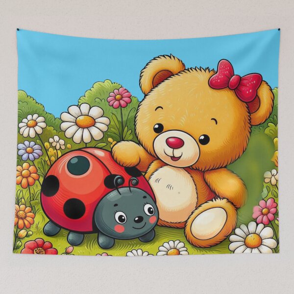 Item preview, Ladybug and Baby Bear designed and sold by Myra365Art.