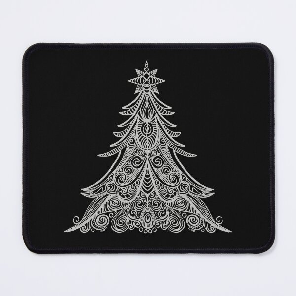 Item preview, Silver Minimalist Merry-thon Marvel Christmas Tree designed and sold by Ash Dowdy.