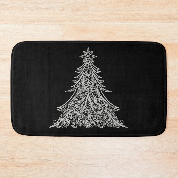 Item preview, Silver Minimalist Merry-thon Marvel Christmas Tree designed and sold by Ash Dowdy.