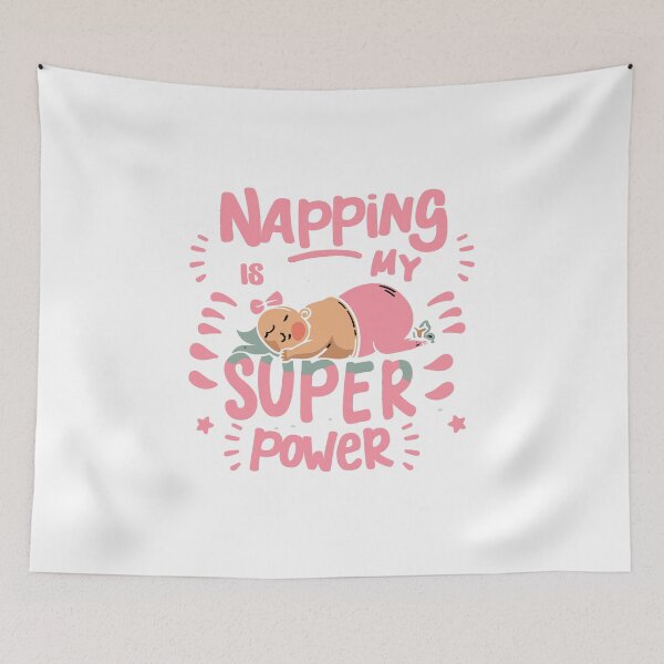 Item preview, Napping is My Super Power 2 designed and sold by HahaHandlesHub.