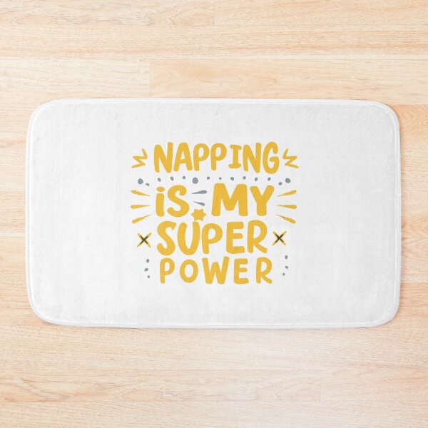 Item preview, Napping is My Super Power: Baby Typography Design with Decor designed and sold by HahaHandlesHub.