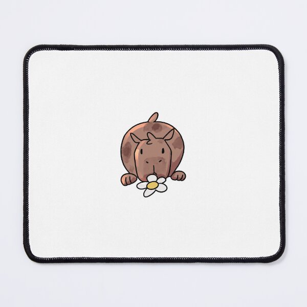 Item preview, Capybara and Daisy Delight: Serenity in Sticker Form designed and sold by thepapercat.