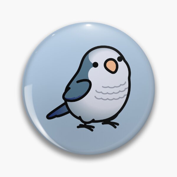 Item preview, Chubby Blue Opaline Quaker Parrot designed and sold by birdhism.