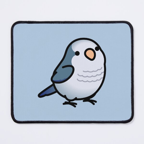 Item preview, Chubby Blue Opaline Quaker Parrot designed and sold by birdhism.