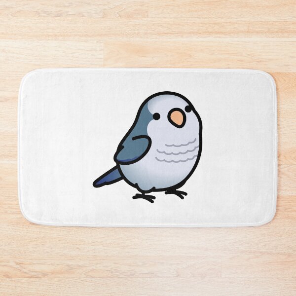 Item preview, Chubby Blue Opaline Quaker Parrot designed and sold by birdhism.