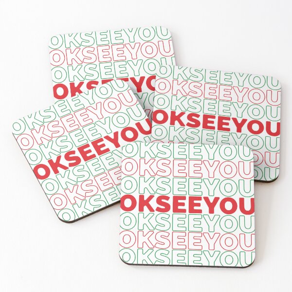 Item preview, Ok see you- Kims convenience- Text Design High quality  designed and sold by Amelia Blanca.
