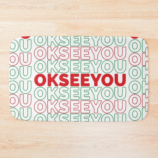 Item preview, Ok see you- Kims convenience- Text Design High quality  designed and sold by Amelia Blanca.