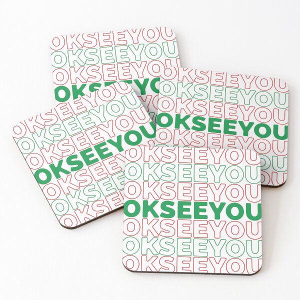 Item preview, Ok see you- Kims convenience- Text Design High quality  designed and sold by Amelia Blanca.