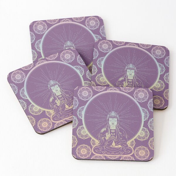 Item preview, Kuan Yin Sattva - Plum + Rainbow Sorbet designed and sold by Irene Estelle.
