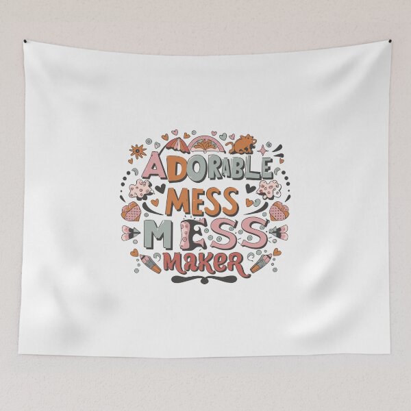 Item preview, Adorable Mess Maker 1 designed and sold by HahaHandlesHub.