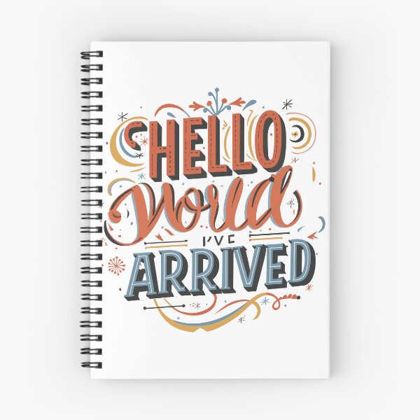 Item preview, Hello World I've Arrived 1 designed and sold by HahaHandlesHub.