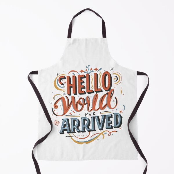 Item preview, Hello World I've Arrived 1 designed and sold by HahaHandlesHub.