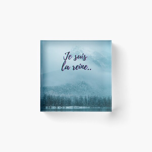 Item preview, I am the queen - popular French quotes theme gifts  designed and sold by RebelliousRosee.