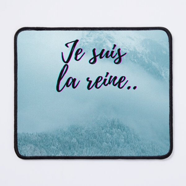 Item preview, I am the queen - popular French quotes theme gifts  designed and sold by RebelliousRosee.
