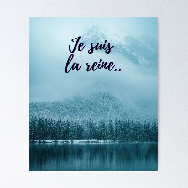 Item preview, I am the queen - popular French quotes theme gifts  designed and sold by RebelliousRosee.