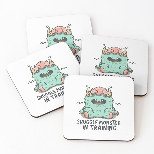 Item preview, Snuggle Monster in Training 3 designed and sold by HahaHandlesHub.
