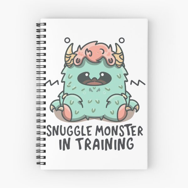 Item preview, Snuggle Monster in Training 3 designed and sold by HahaHandlesHub.