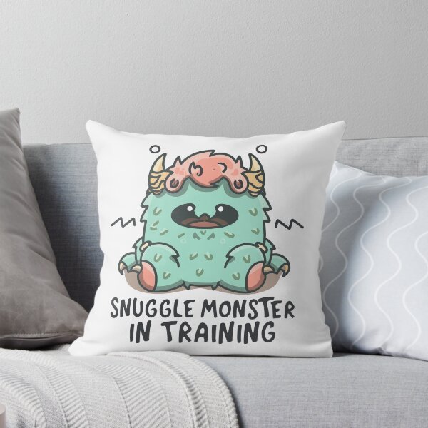 Item preview, Snuggle Monster in Training 3 designed and sold by HahaHandlesHub.