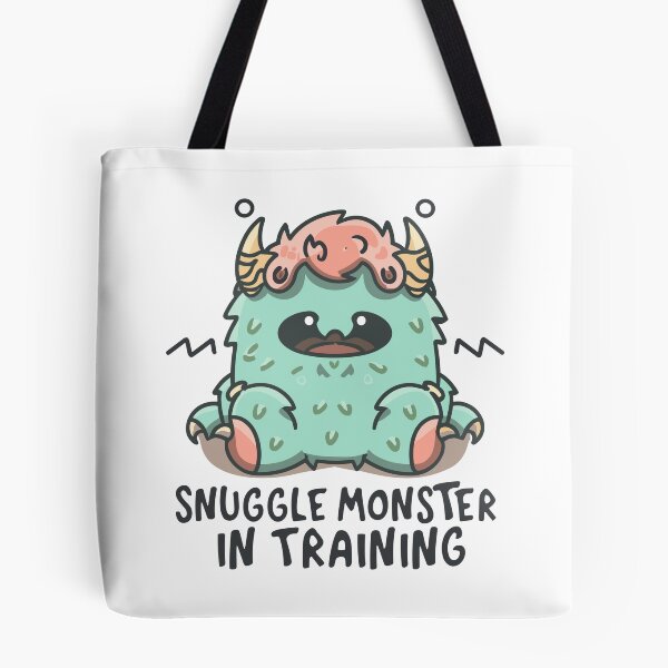 Item preview, Snuggle Monster in Training 3 designed and sold by HahaHandlesHub.
