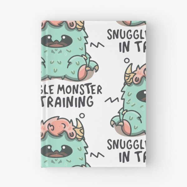 Item preview, Snuggle Monster in Training 3 designed and sold by HahaHandlesHub.