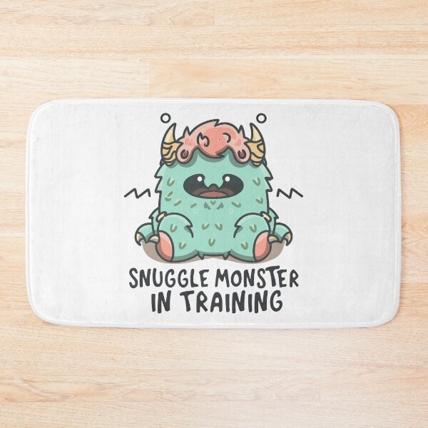 Item preview, Snuggle Monster in Training 3 designed and sold by HahaHandlesHub.