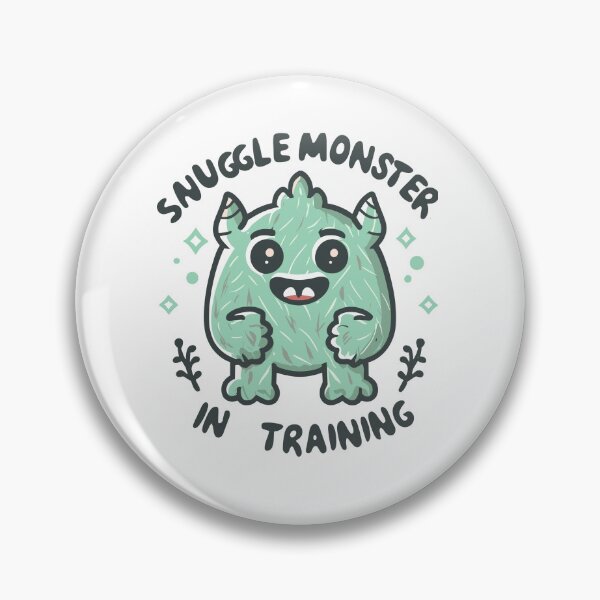 Item preview, Snuggle Monster in Training 4 designed and sold by HahaHandlesHub.