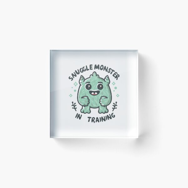 Item preview, Snuggle Monster in Training 4 designed and sold by HahaHandlesHub.