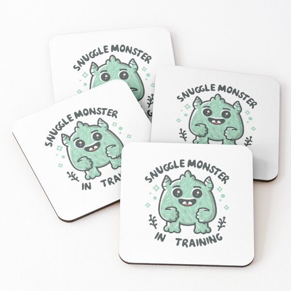 Item preview, Snuggle Monster in Training 4 designed and sold by HahaHandlesHub.