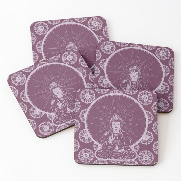Item preview, Kuan Yin Sattva - Beet + Dust designed and sold by Irene Estelle.