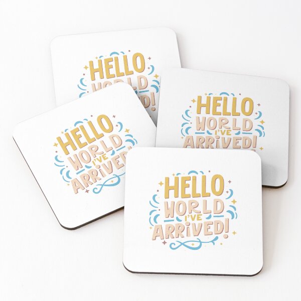 Item preview, Hello World I've Arrived: Stylish Newborn Essentials Collection designed and sold by HahaHandlesHub.