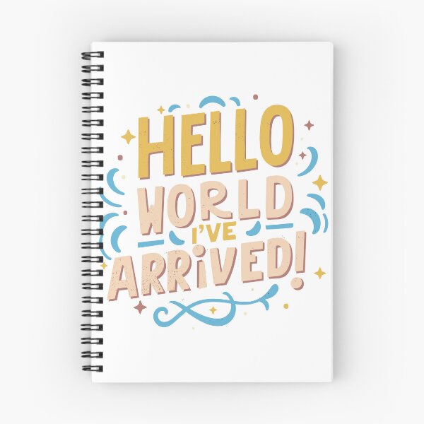 Item preview, Hello World I've Arrived: Stylish Newborn Essentials Collection designed and sold by HahaHandlesHub.