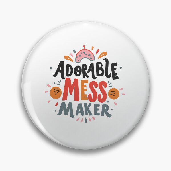 Item preview, Charming Adorable Mess Maker Collection: Stylish Parenting Essentials designed and sold by HahaHandlesHub.