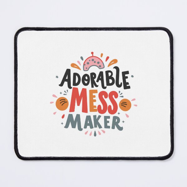 Item preview, Charming Adorable Mess Maker Collection: Stylish Parenting Essentials designed and sold by HahaHandlesHub.
