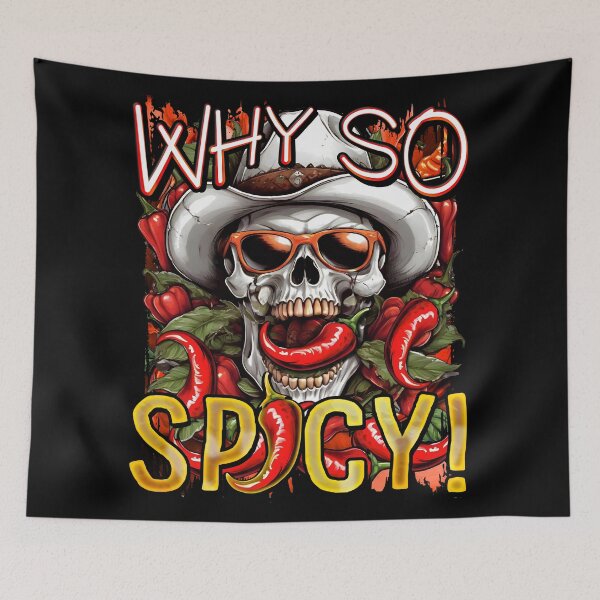 Item preview, Why So Spicy? Joker's Chortle a Burning Mystery Hot Chill's designed and sold by SuriyaArts.