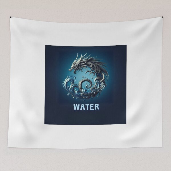 Item preview, Fantasy Viking elemental symbol water (silvergoldvisionary) designed and sold by SGVisionary.