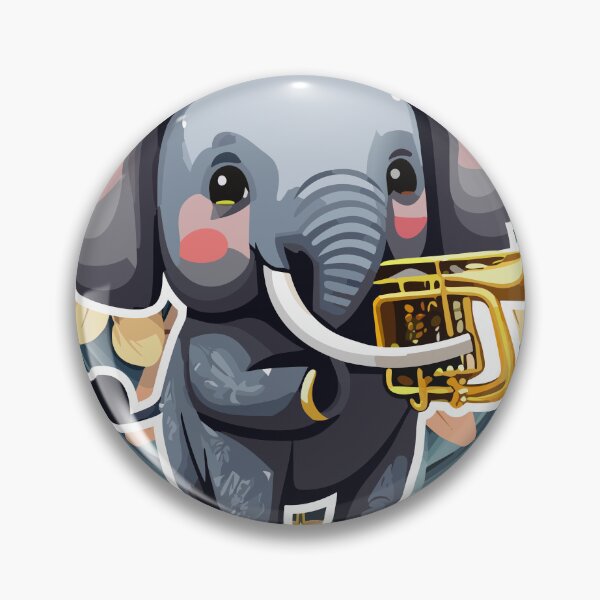 Artikelvorschau, Elefant spielt Trompete entworfen und verkauft von Lukman Febrianto.