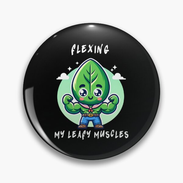 Item preview, Spinach Muscle Kawaii Guy designed and sold by designedfeeling.
