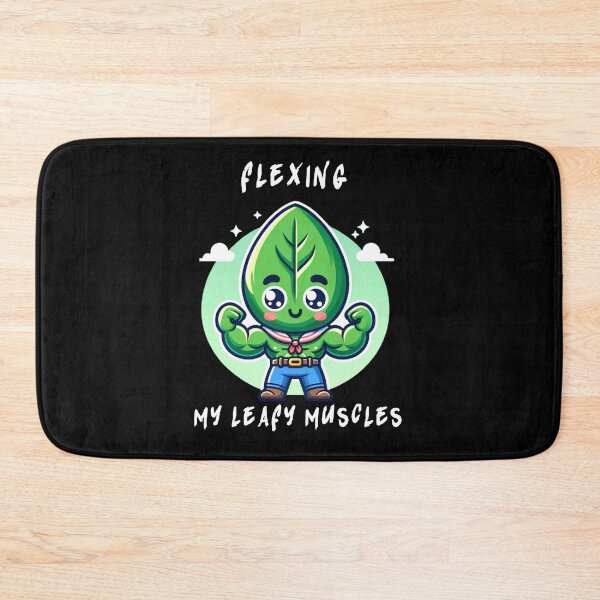 Item preview, Spinach Muscle Kawaii Guy designed and sold by designedfeeling.