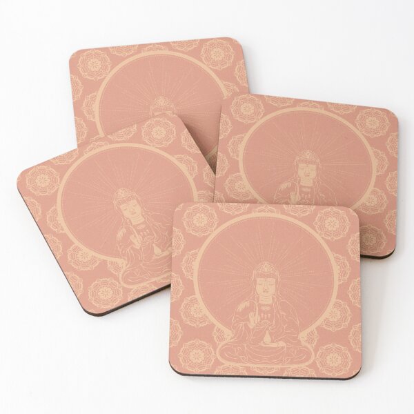 Item preview, Kuan Yin Sattva - Coral + Melon designed and sold by Irene Estelle.