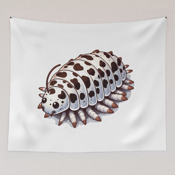 Item preview, Dairy Cow Isopod designed and sold by LyssasMindArt.