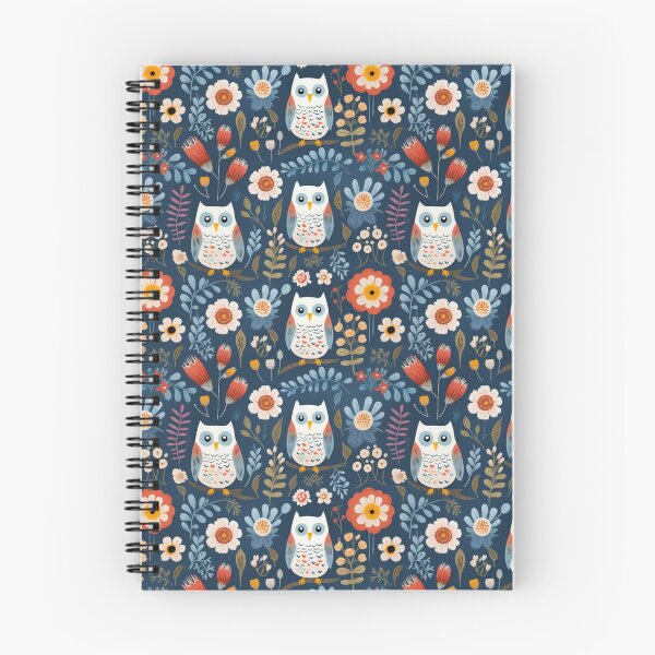 Item preview, cute boho owl pattern #2 designed and sold by darkartsflowers.