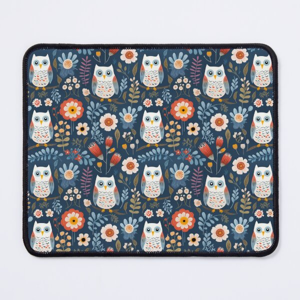 Item preview, cute boho owl pattern #2 designed and sold by darkartsflowers.
