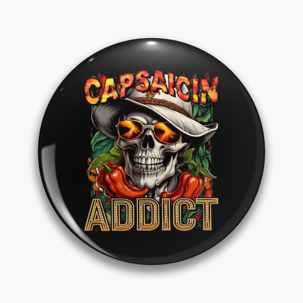 Item preview, Capsaisin Addict Sunglasses Can't Hide the Fire: Skull Cowboy Craves the Burn designed and sold by SuriyaArts.