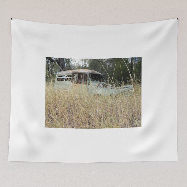 Item preview, Abandoned car in the bush designed and sold by Clare Andersen.