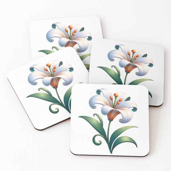 Item preview, White Lily designed and sold by ScribeQuill.