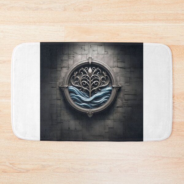 Item preview, Fantasy Viking elemental symbol water (silvergoldvisionary) designed and sold by SGVisionary.