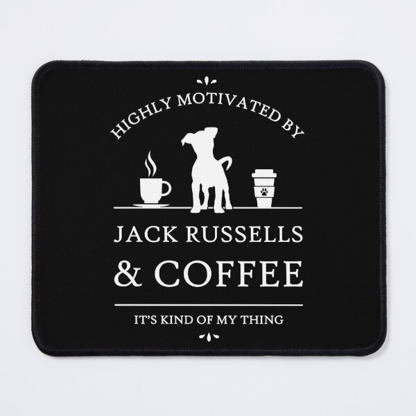 Item preview, Highly Motivated by Jack Russells and Coffee designed and sold by RycoTokyo81.