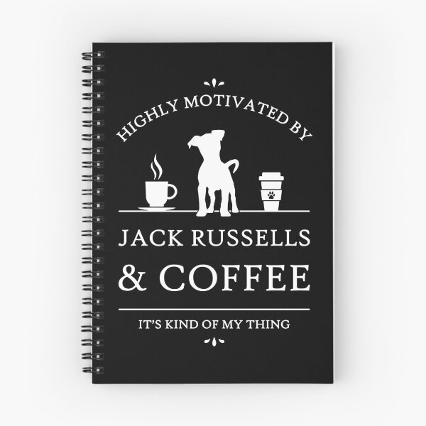 Item preview, Highly Motivated by Jack Russells and Coffee designed and sold by RycoTokyo81.